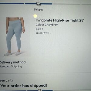 Invigorate High Rise 25” with pockets